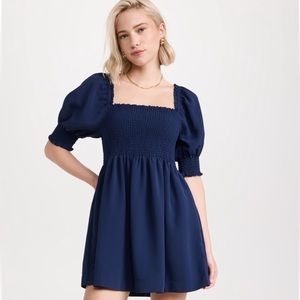 Hill House Blue Crepe Athena Dress